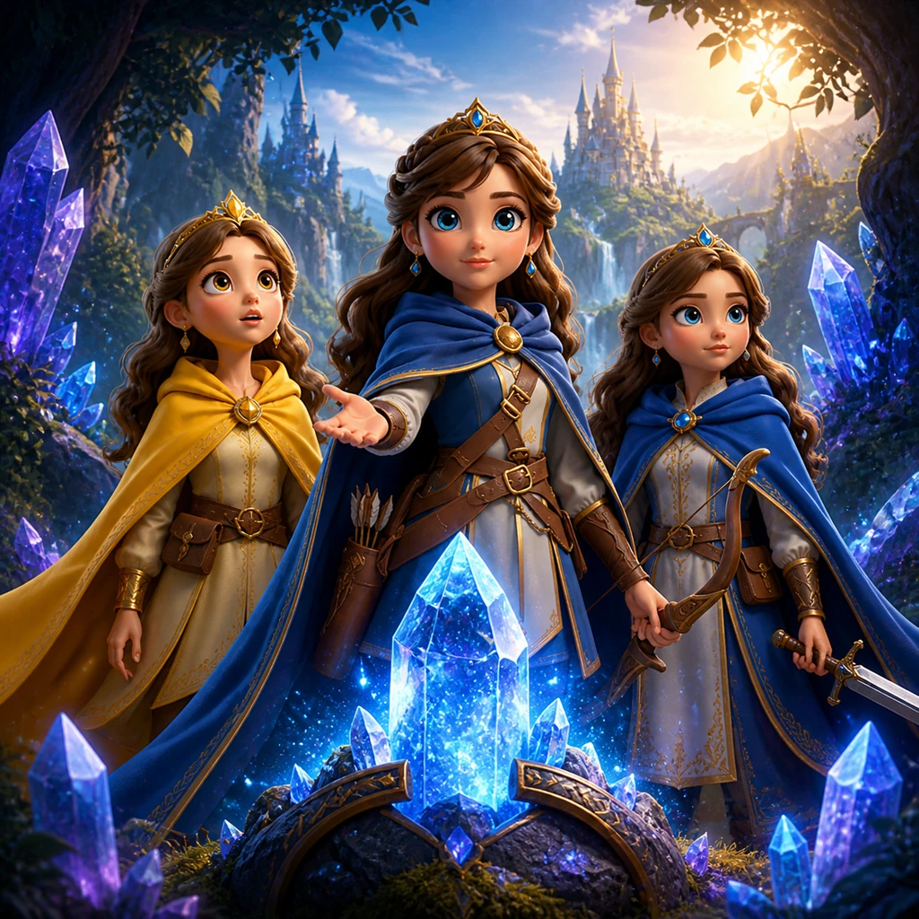 The Secret of the Crystal Grove - fairy-tale