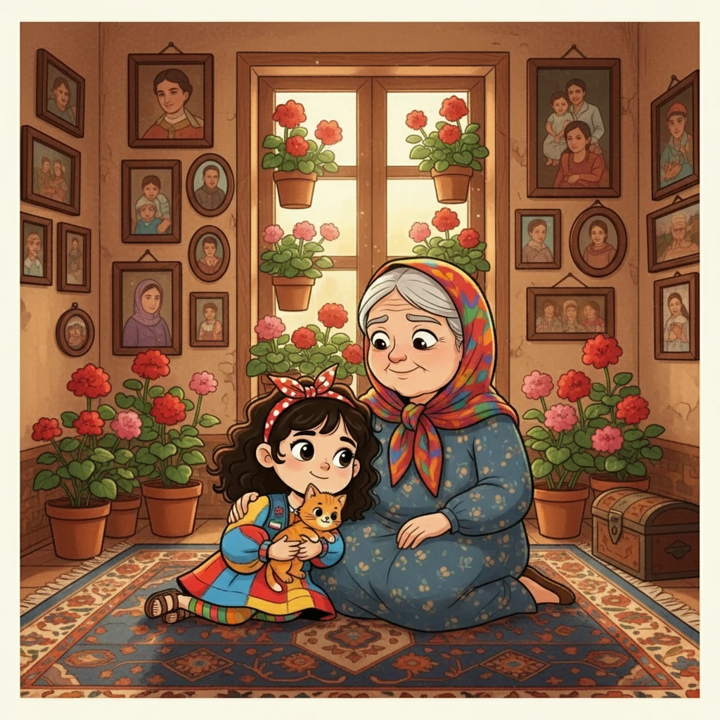 مادربزرگ و نوه