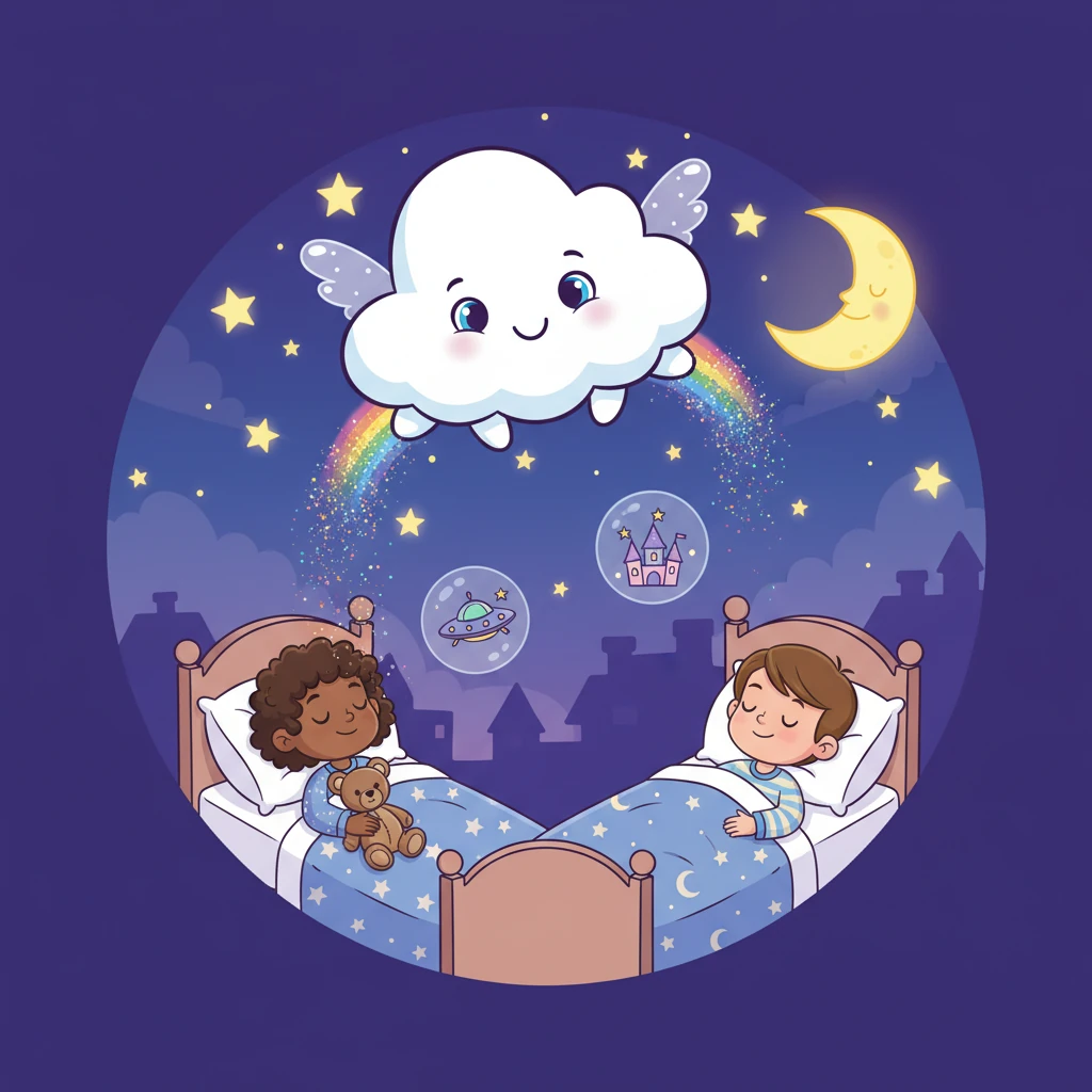Nimbus the Dream Cloud's Bedtime Journey - bedtime