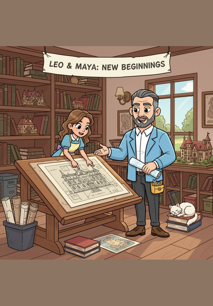 A young girl shows Leo how she uses the system to find her favorite dragon stories. Leo listens carefully to her feedback, realizing he can make the search even more magical based on her experience.