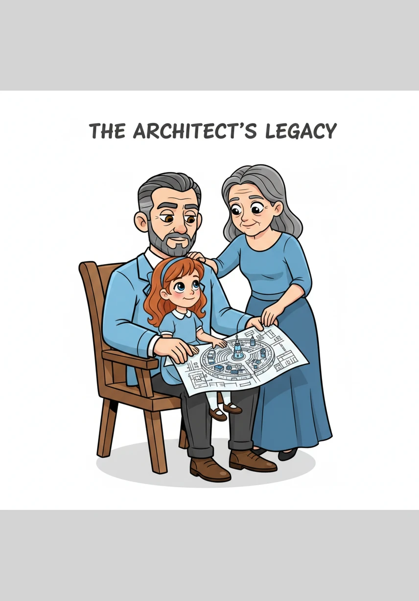 Many years later, Leo passes his golden toolkit to a young apprentice under the glow of the digital library. The cycle begins anew as they plan the next great evolution of their digital world together.