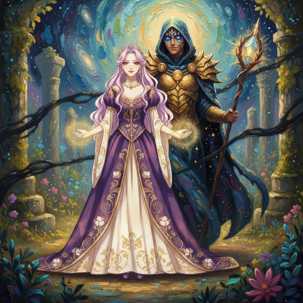 The Princess and the Celestial Garden - fairy-tale