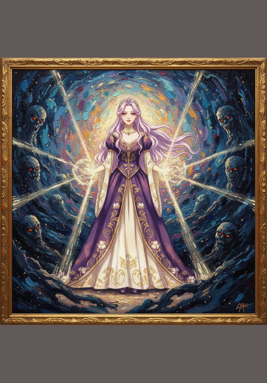 Remembering the inscriptions from the ancient book, Seraphina realized that only a heart full of selfless courage could repel the darkness. She stepped forward, her hands glowing with a warm, radiant light that pulsed from her very soul. She refused to let the shadow take the world she had come to love or the man who had captured her heart.