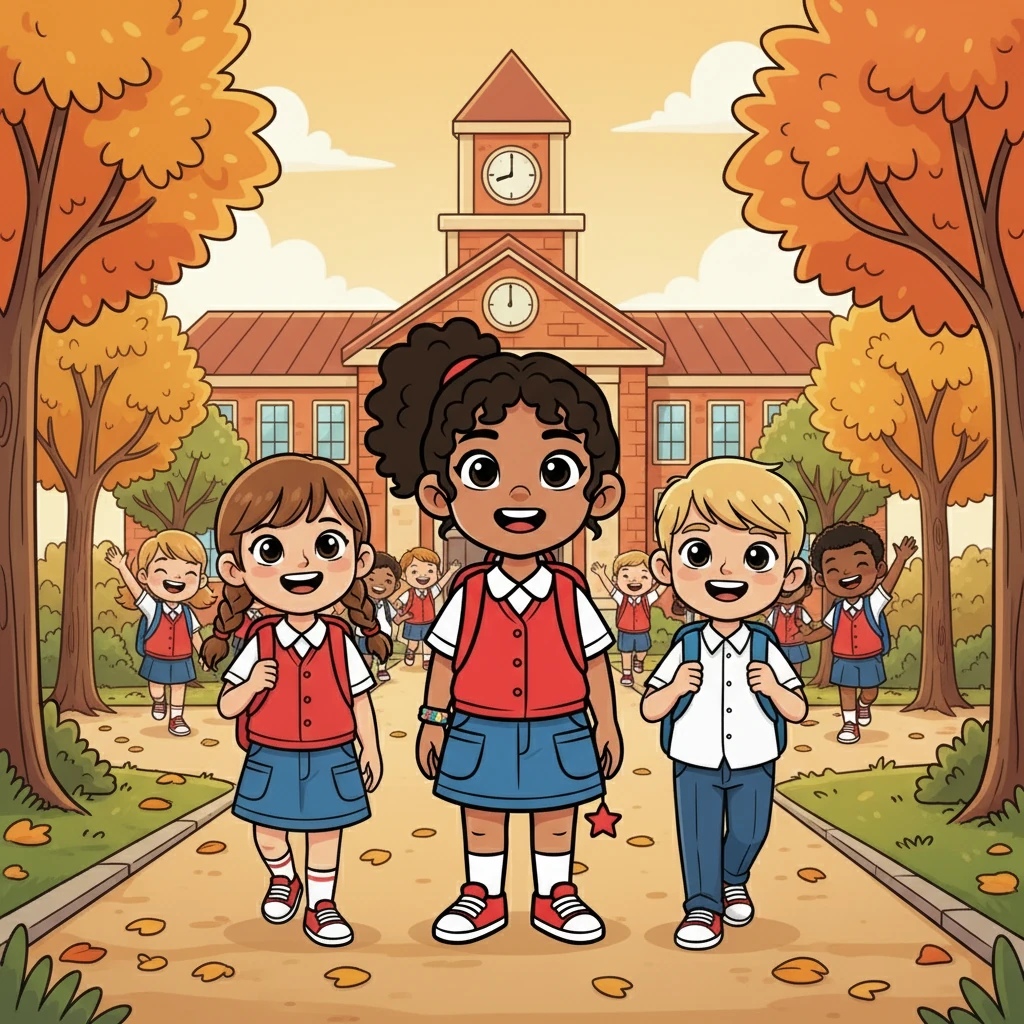 As the school year progressed, Nasyila grew more confident and found her place in the school community. She learned valuable lessons about friendship, perseverance, and the importance of being herself. Nasyila, Rina, and Budi looked forward to their future adventures together, still in their white and red uniforms.