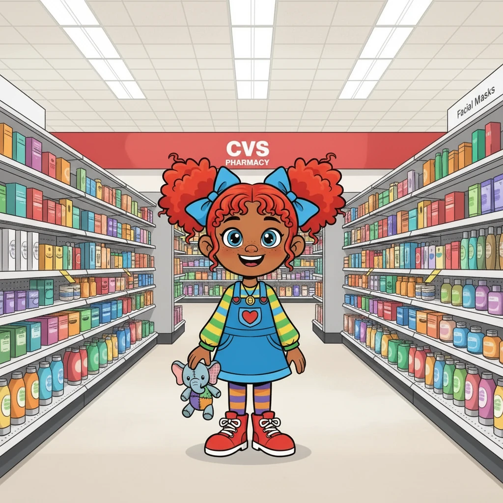 Aviance, a vibrant young woman with a radiant smile, strolled into her local CVS, the fluorescent lights reflecting in her dark, curly hair. She loved the familiar scent of hand sanitizer and the promise of a new adventure in the aisles. Today, she was on a mission for her favorite face mask, hoping to find a bit of self-care bliss.