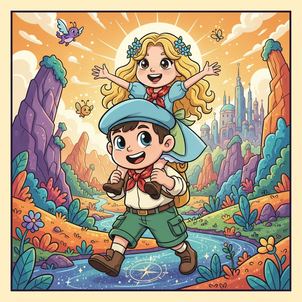 Lan et Bukama : Le Voyage à Kandor