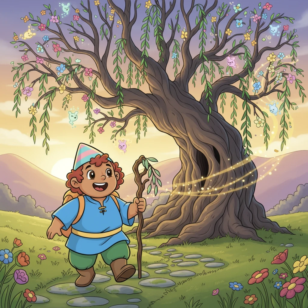 Arthur and the Old Willow - Fairy tales