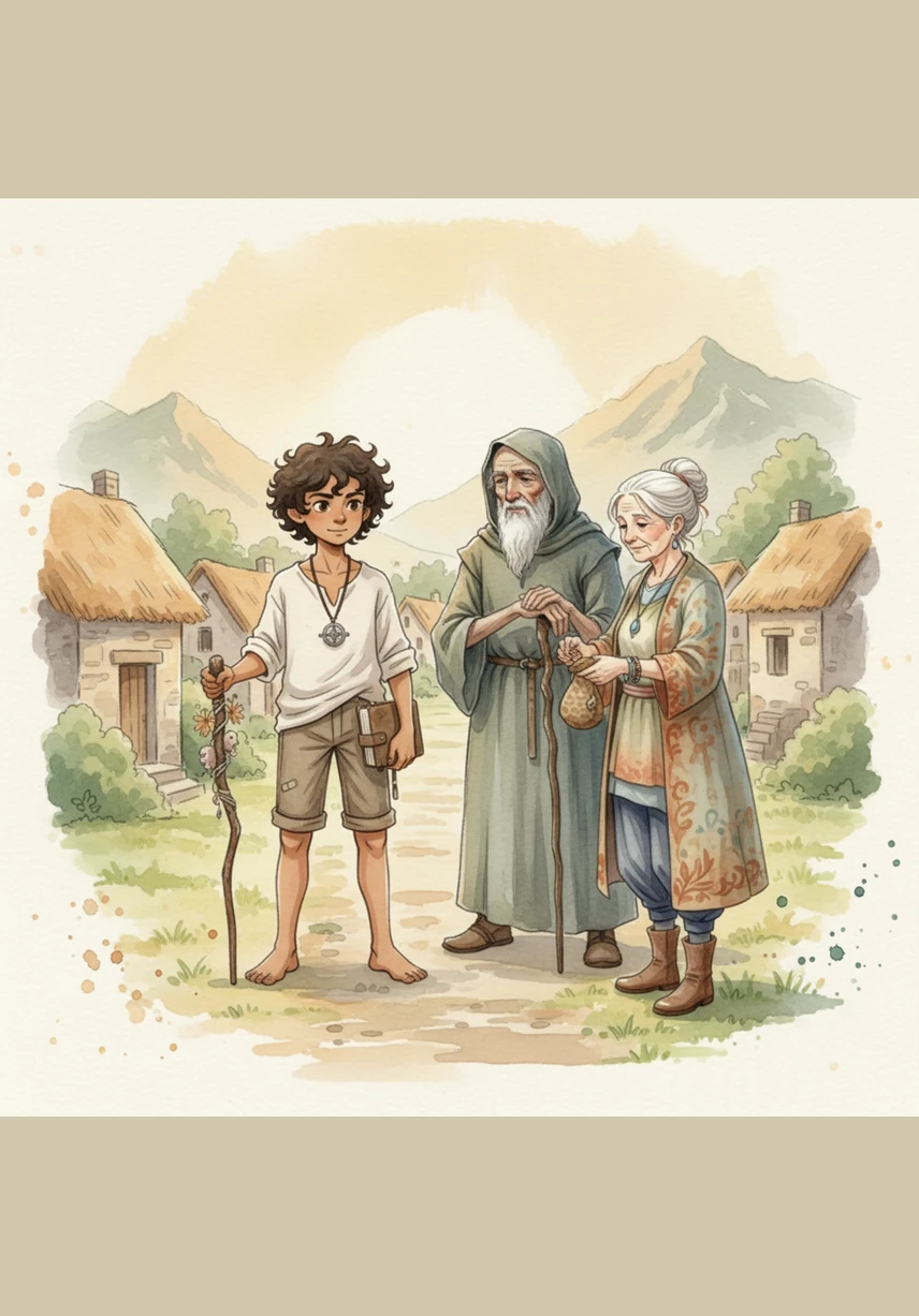 Inspired by her words, Ayaan decided to try something different the very next morning. He carefully prepared a parcel of fresh bread and sweet dates, sneaking toward the humble home of a neighbor who was going through hard times.