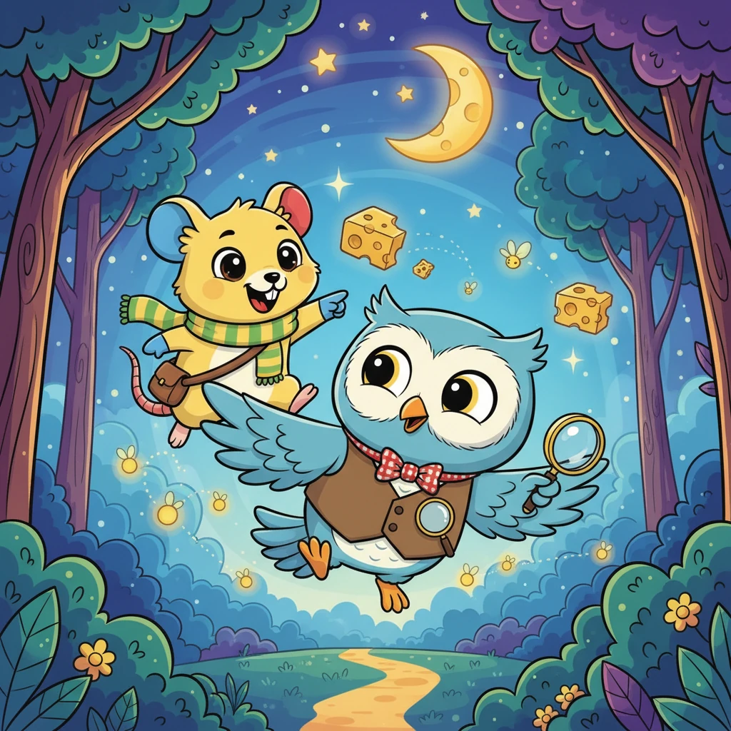 Pip and Ollie's Forest Friendship