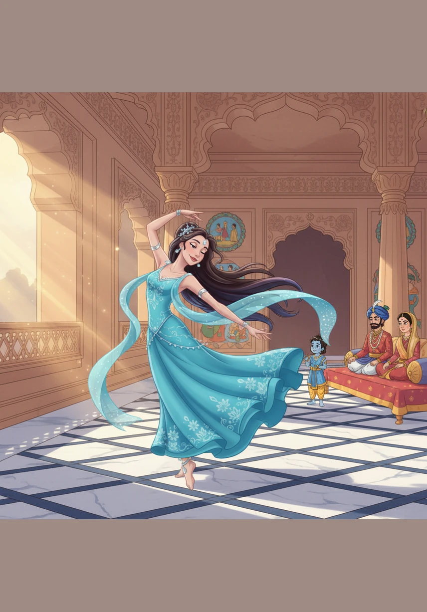 राणा ने मीरा की भक्ति को कुल की मर्यादा के खिलाफ मानकर उन्हें मारने के लिए विष का प्याला भेजा। मीरा ने 'गोविंद' का नाम लेकर मुस्कुराते हुए उसे पी लिया और वह घातक विष भगवान की कृपा से अमृत बन गया।