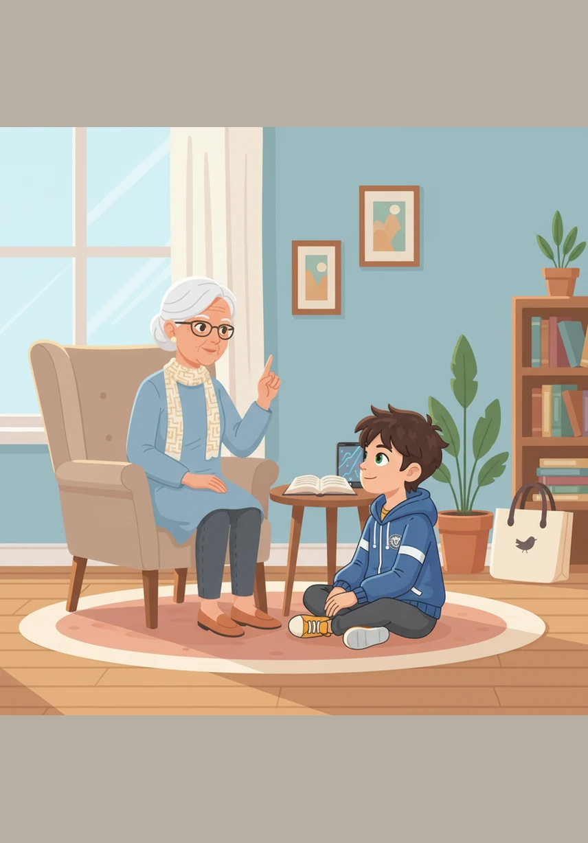 The woman’s eyes widen with relief and she lets out a joyful cry as she realizes her lucky coin has been found. She explains that it was a special gift from her grandfather and she was heartbroken when it went missing.