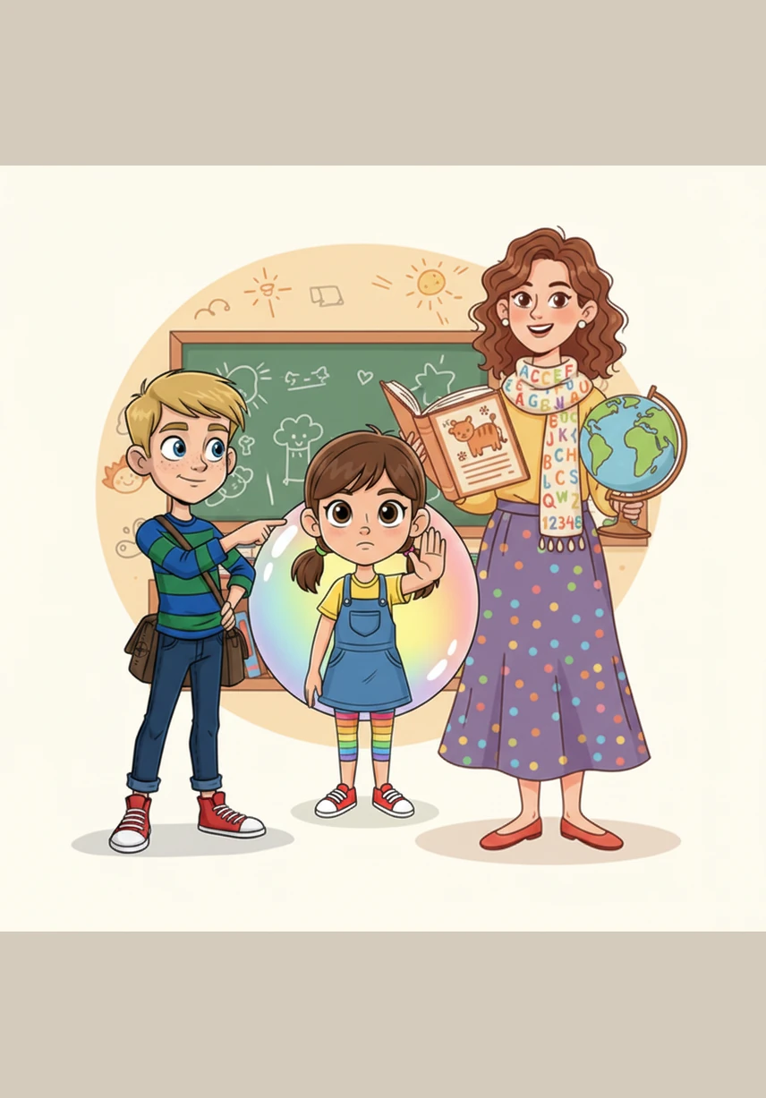 The classroom is filled with a sense of peace as all the children practice asking permission before touching or entering someone else's space. They learn that boundaries aren't walls to keep people out, but gates that help everyone feel safe, respected, and valued.