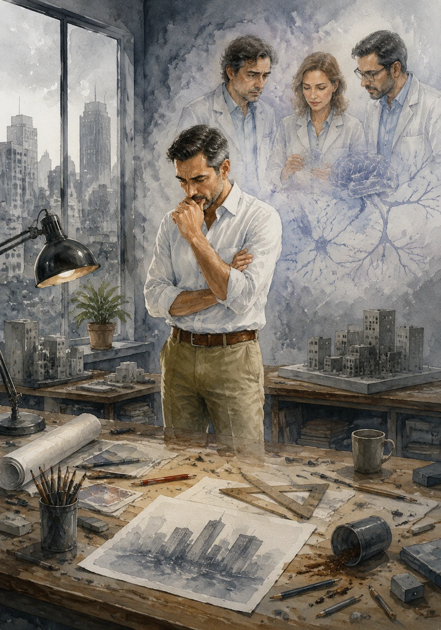 In his workshop, the tools of his trade lay scattered and forgotten, as the spark of inspiration that used to fuel his designs had flickered into a dim ember. He realized that the city wasn't just losing its color; it was losing its ability to connect, learn, and grow through the mental fatigue.