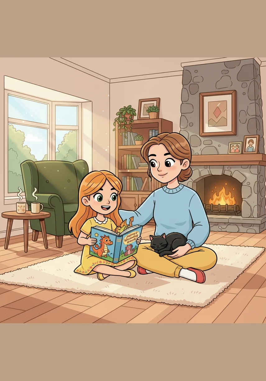 Her mother walked into the room and knelt beside her, noticing the way Lily was squirming instead of building. With a soft, rhythmic voice, she said, Lily, your body is sending you a very important message, just like a little bell ringing for a hero.