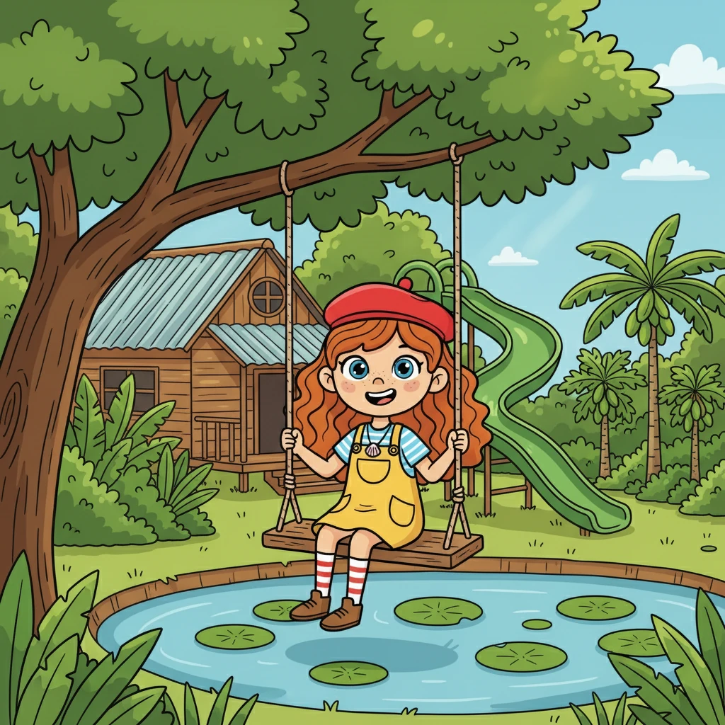 Nejoua et l'Ami Sirène - 童话故事