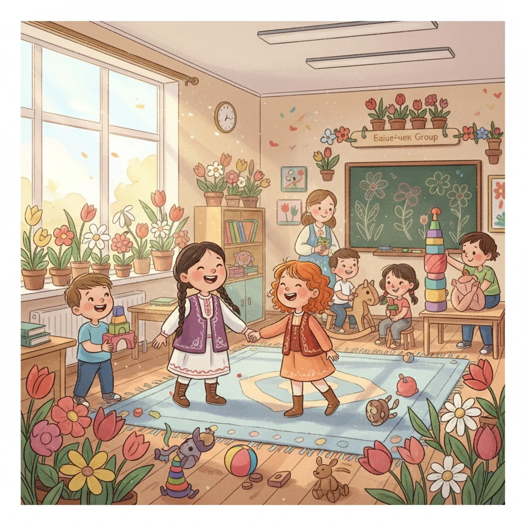 Бәйшешек тобының кереметі - friendship