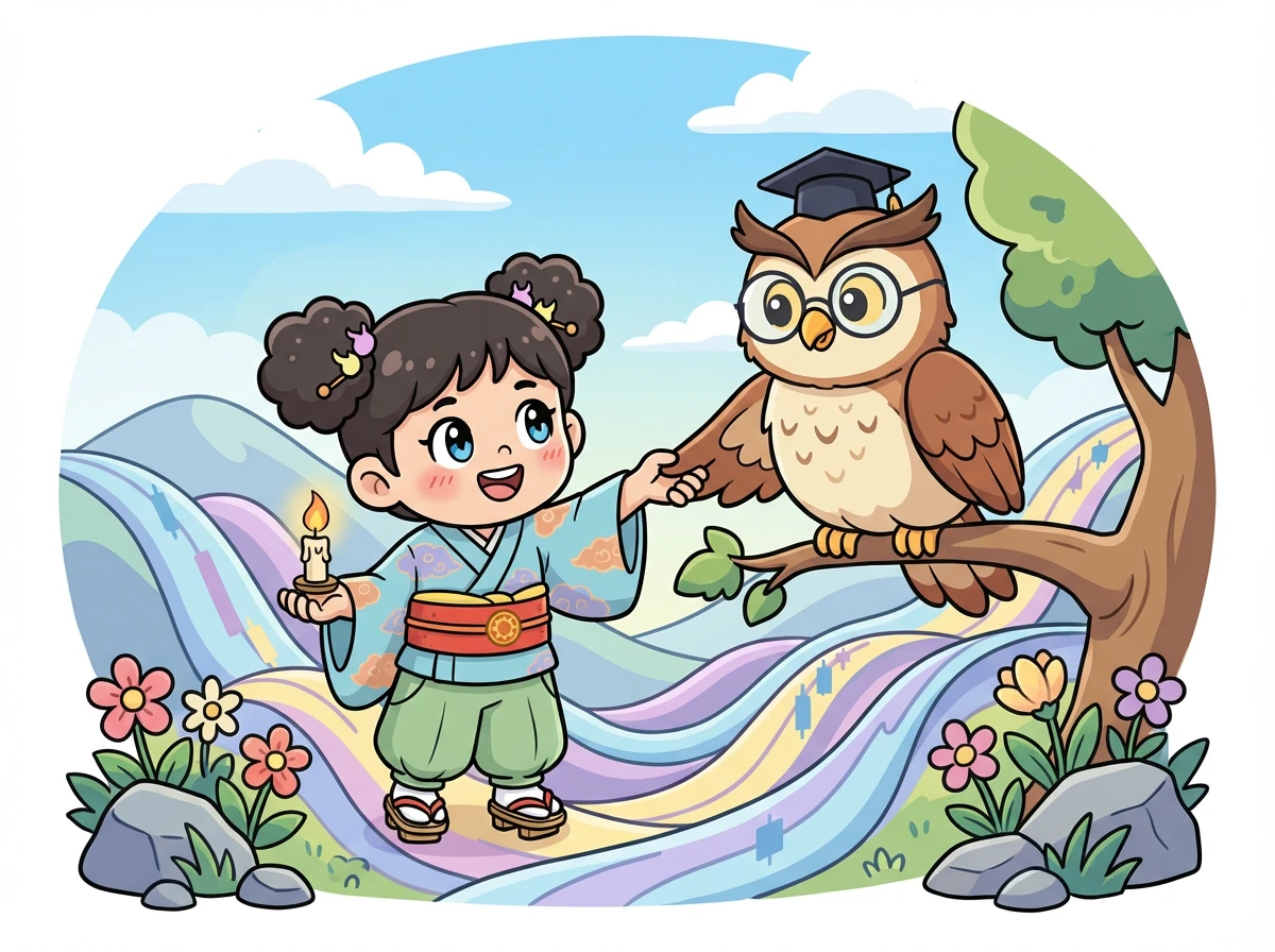 次に、ボリンジャーバンドの谷で、賢くて慎重なフクロウのボリンジャーと出会います。二人はキャンドルの仲間となり、一緒に旅を続けます。