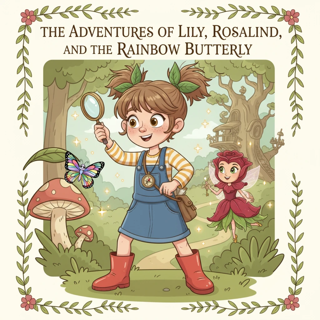 Lily and the Whisper of the Rose - fairy-tale