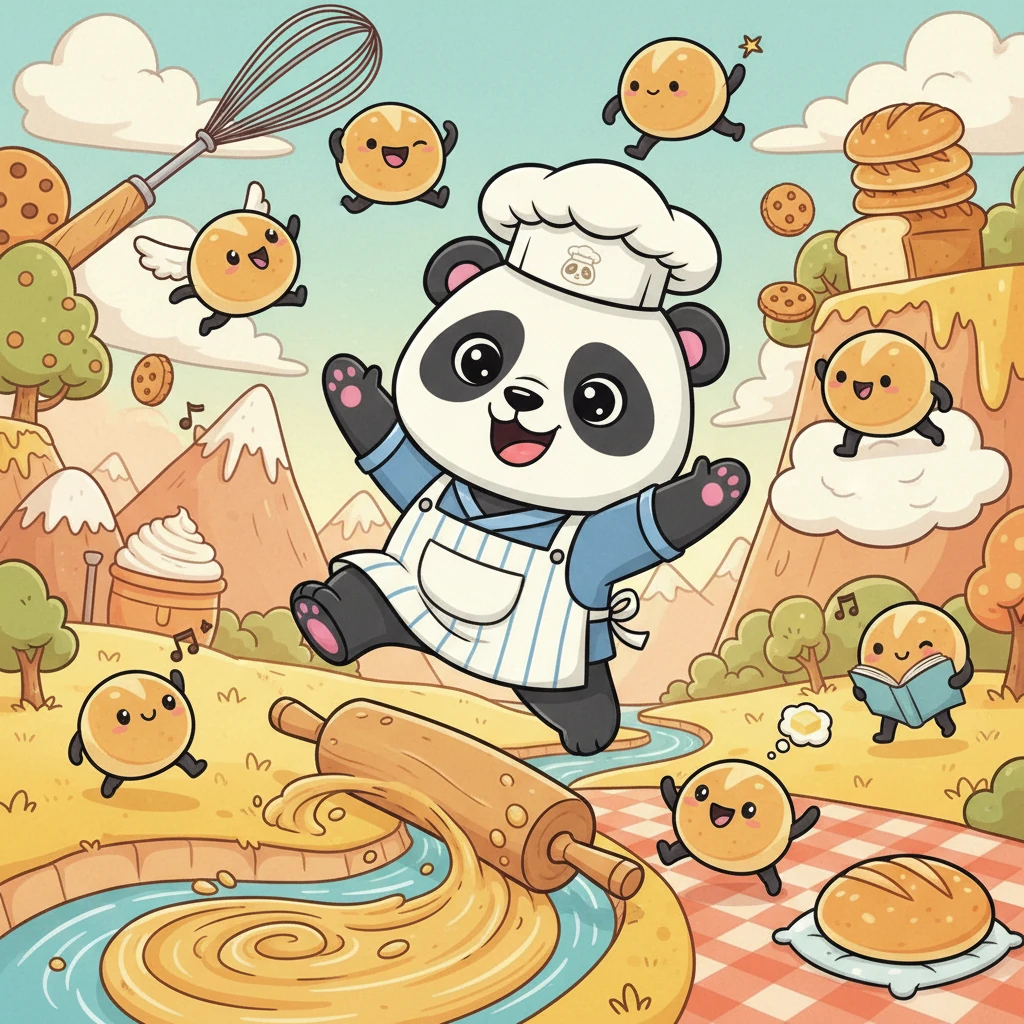 Ang Sampung Pandesal ni Pandi - 教育故事