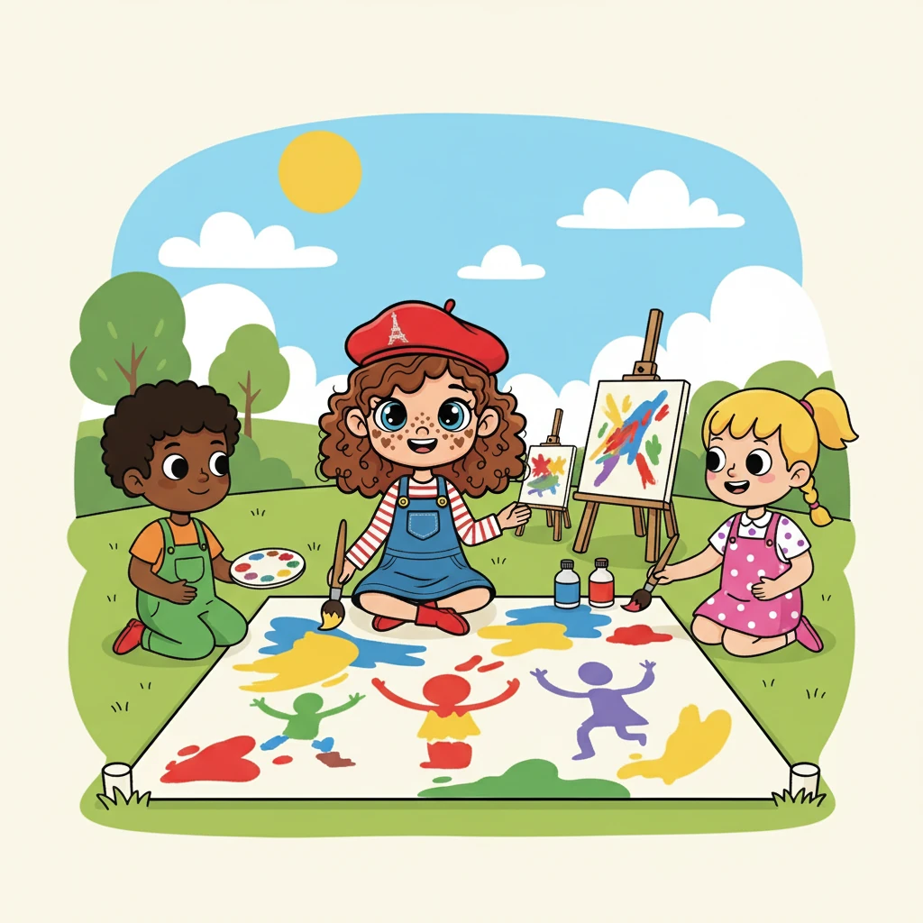 Ensemble, ils ont dessiné des tableaux pleins de couleurs, célébrant la beauté de leurs corps et l'amitié qui les unissait.