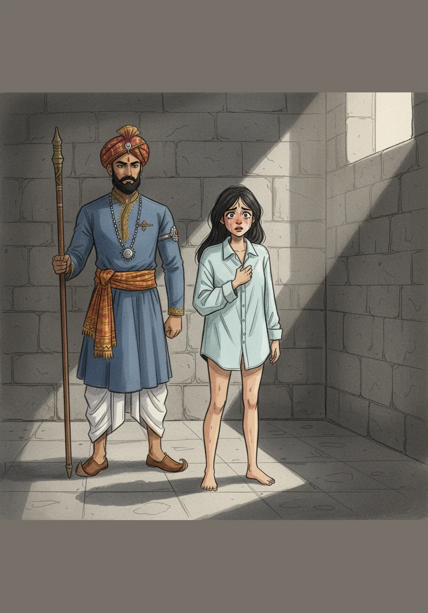 To everyone's absolute shock, the cold and cruel Umair steps forward and firmly tells Rida’s mother never to touch her again. He declares that Rida is now his wife and his responsibility, and he will not forgive anyone who harms or speaks ill of her, even her own parents.