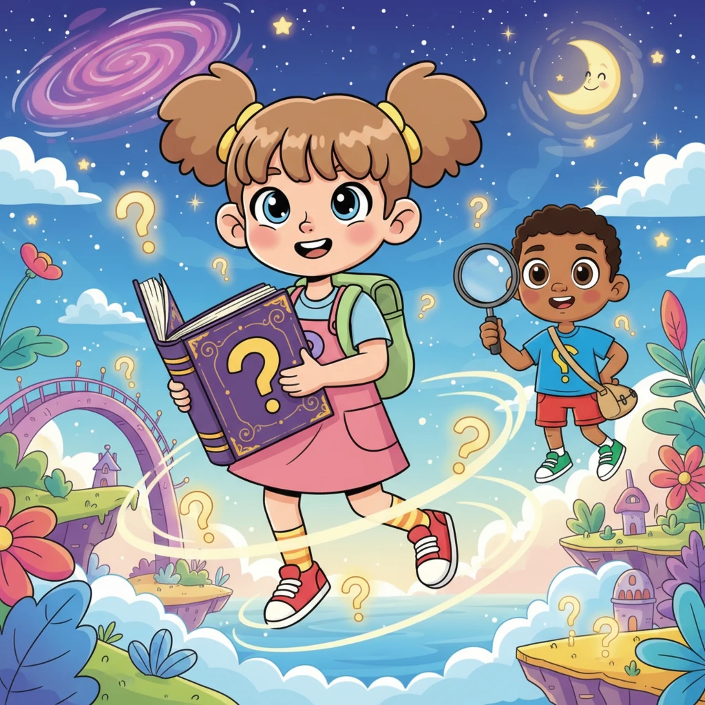 The Fantastic Book of Questions - Educational stories