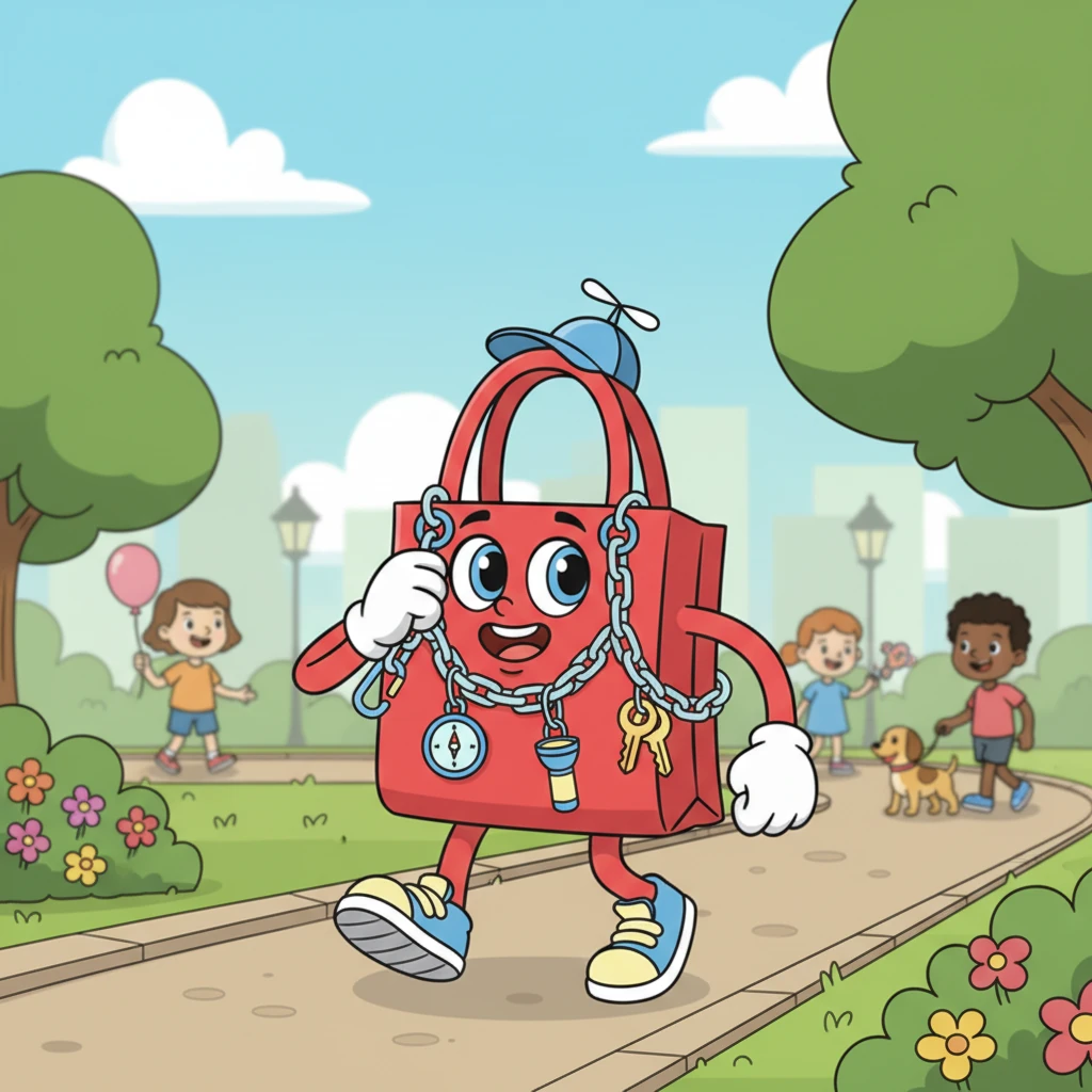 For several wonderful years, Ruby was her owner's constant companion, accompanying her on countless adventures. From bustling city trips to quiet park strolls, she carried essentials with pride, feeling cherished and truly indispensable. Every outing was a joyful testament to their bond.