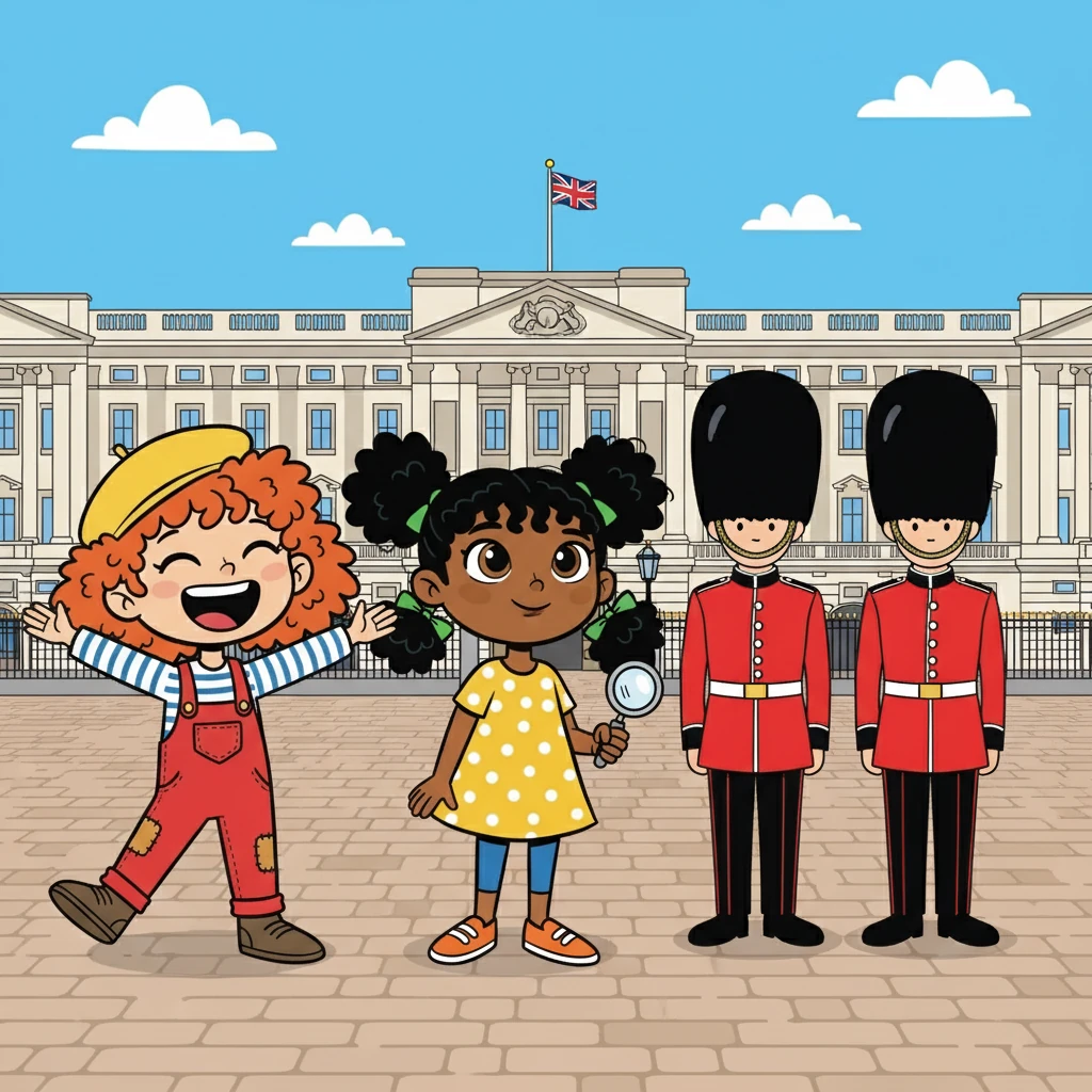 Leur premier jour fut une exploration effrénée. Elles visitèrent Buckingham Palace, espérant apercevoir la reine. Elles rirent et s'émerveillèrent devant les gardes royaux, témoins silencieux de l'histoire.