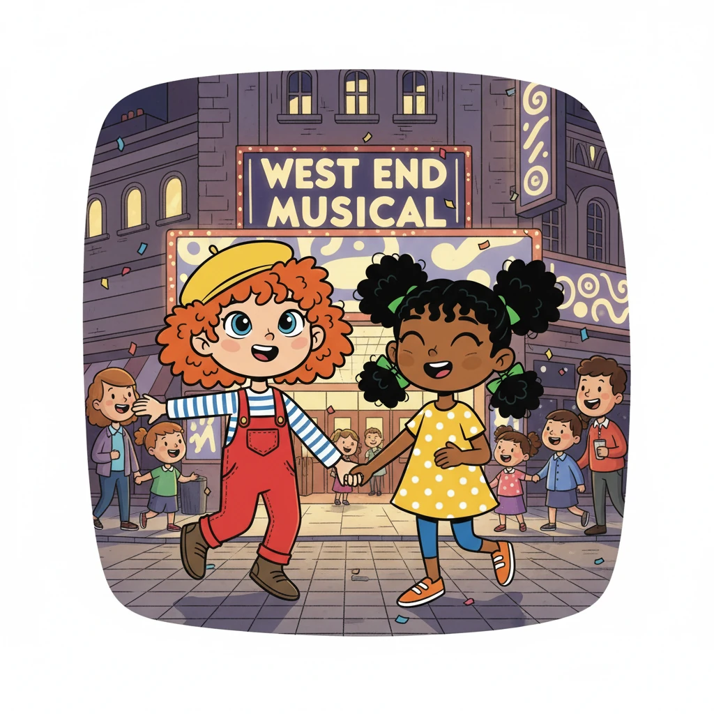 Un soir, elles assistèrent à une comédie musicale dans le West End. La musique, les costumes et les décors les transportèrent dans un autre monde, où l'imagination prenait vie. Elles chantonnaient les mélodies en sortant.