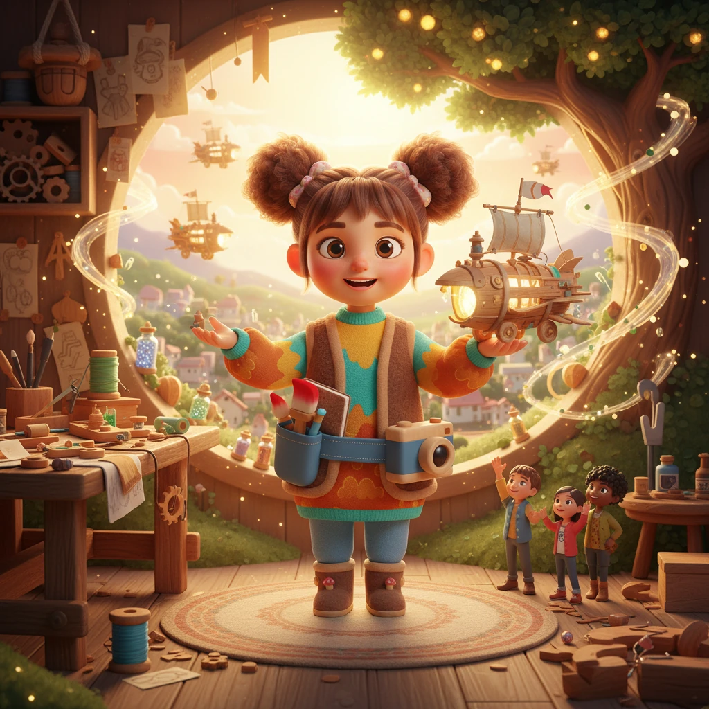 Mimpi Lina: Kisah UMKM Kreatif - Creative imagination