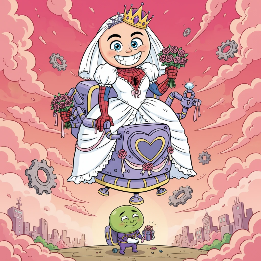 MODOK's Marvelous Matrimony - science-fiction