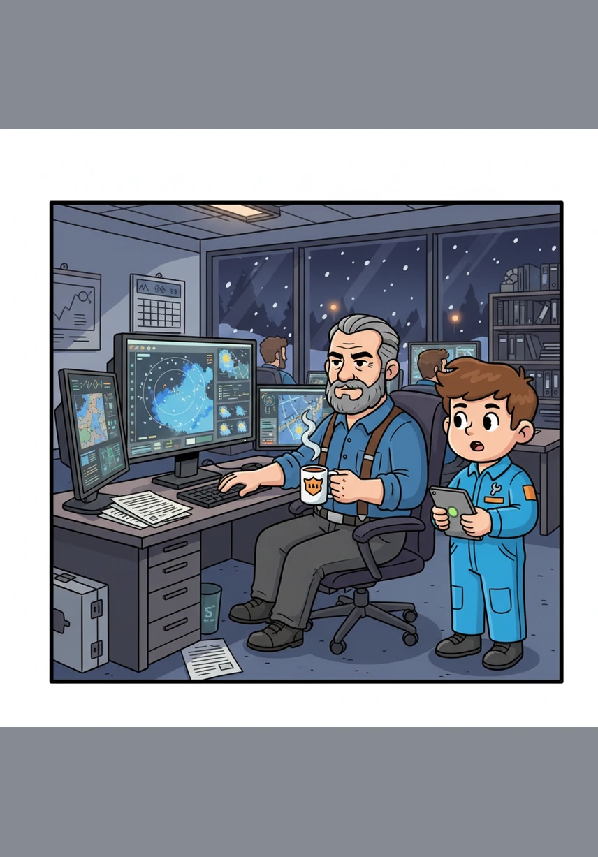 As the days pass, the rhythm of the highway department becomes a steady heartbeat against the winter chill. Sam watches the weather stations, knowing that while some days are clear, the small variations in snow are what keep him calculating late into the night.