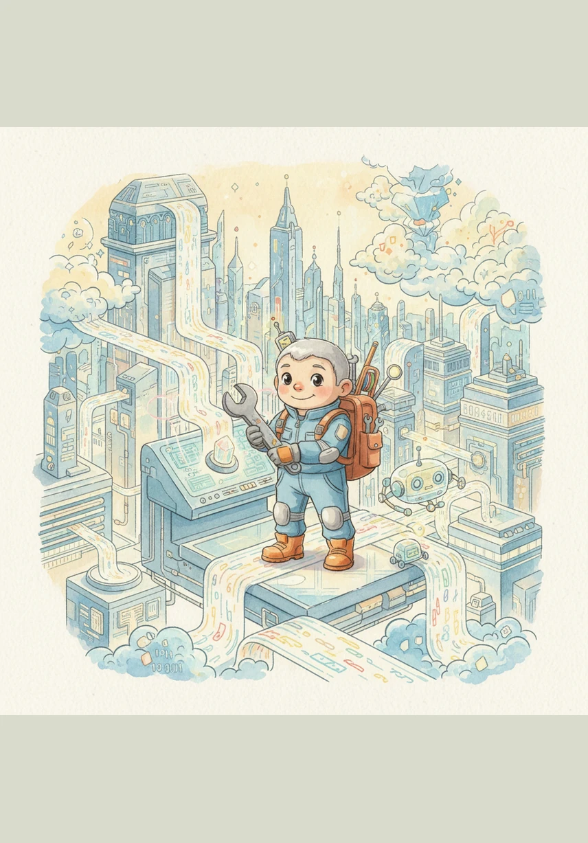 Digit lives in the heart of the Grid, a shimmering city powered by constant streams of numbers known as the NEM12 flow. Every morning, he polishes the glowing data lines to ensure the city stays bright and humming with life.