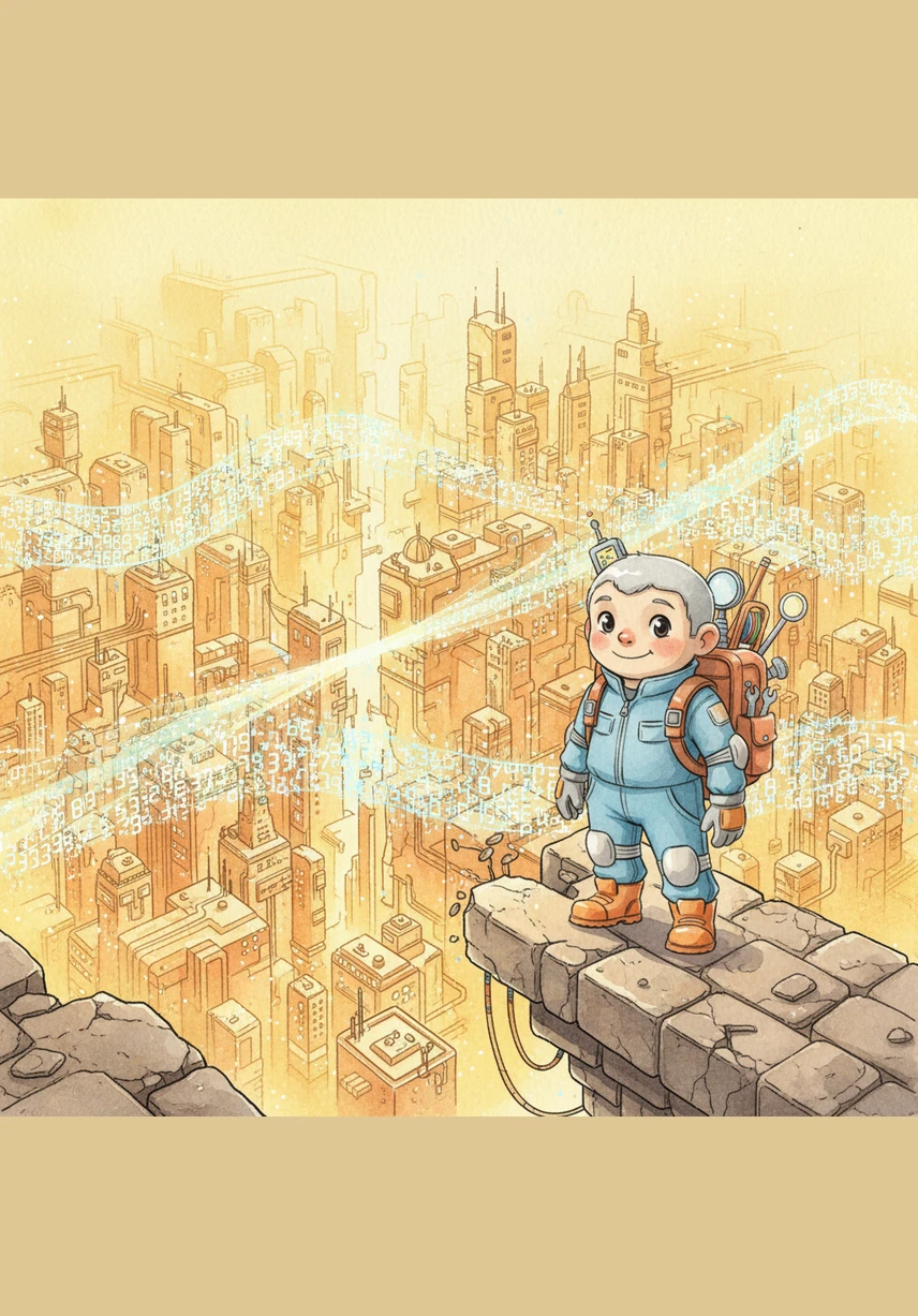 Digit watches from a high vantage point as the entire Grid synchronizes once more, the numbers dancing in perfect harmony. The Type 17 bridge is strong and invisible, ensuring that the story of the city’s energy remains unbroken and reliable.