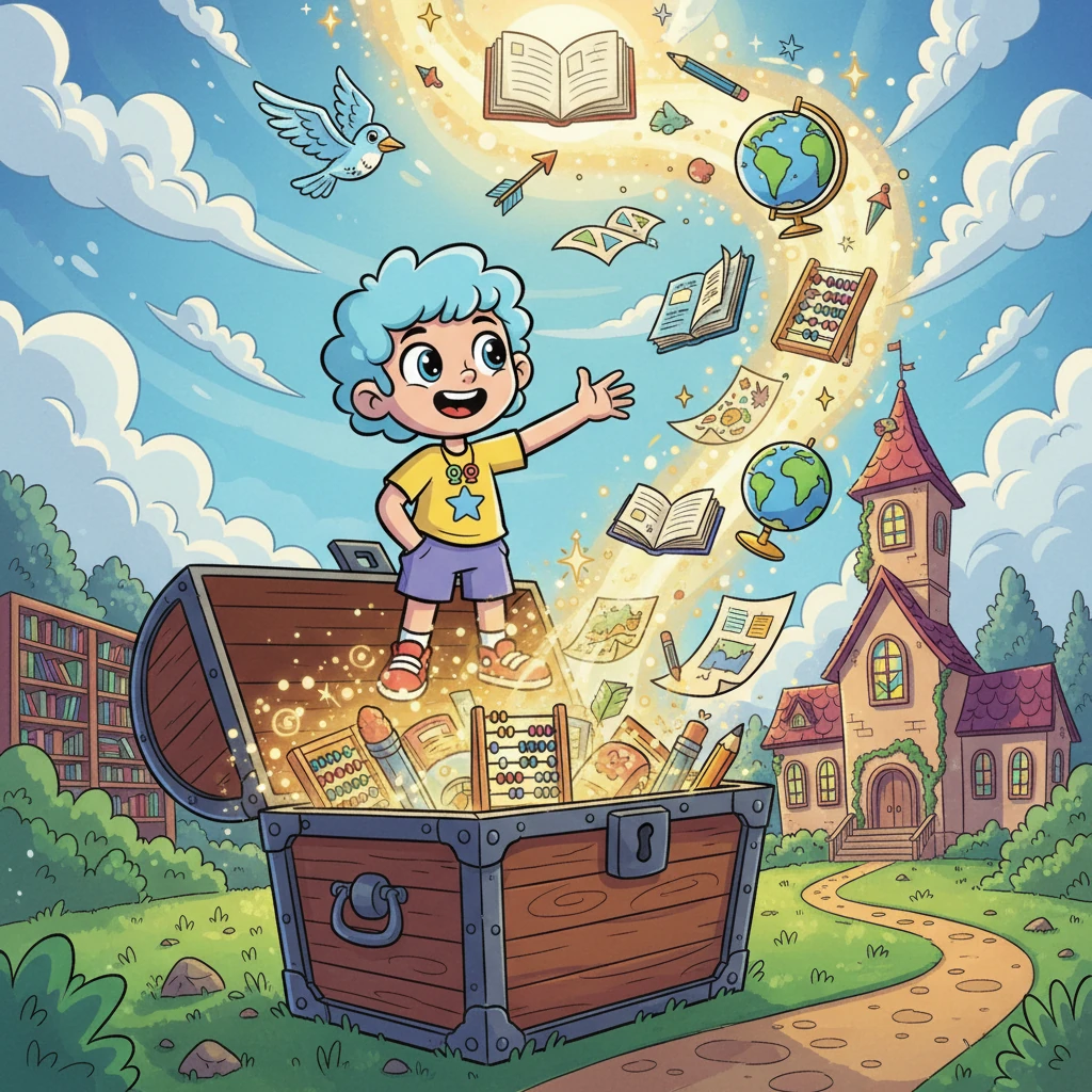 Baú Escolar - educational