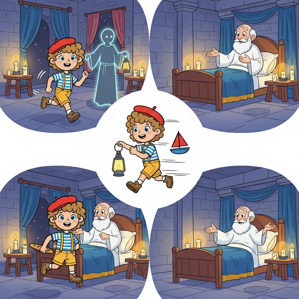 Samuel courut vers Éli, mais le prêtre lui dit que ce n'était pas lui qui l'avait appelé. Cela se reproduisit trois fois. Finalement, Éli comprit que c'était Dieu qui appelait Samuel.