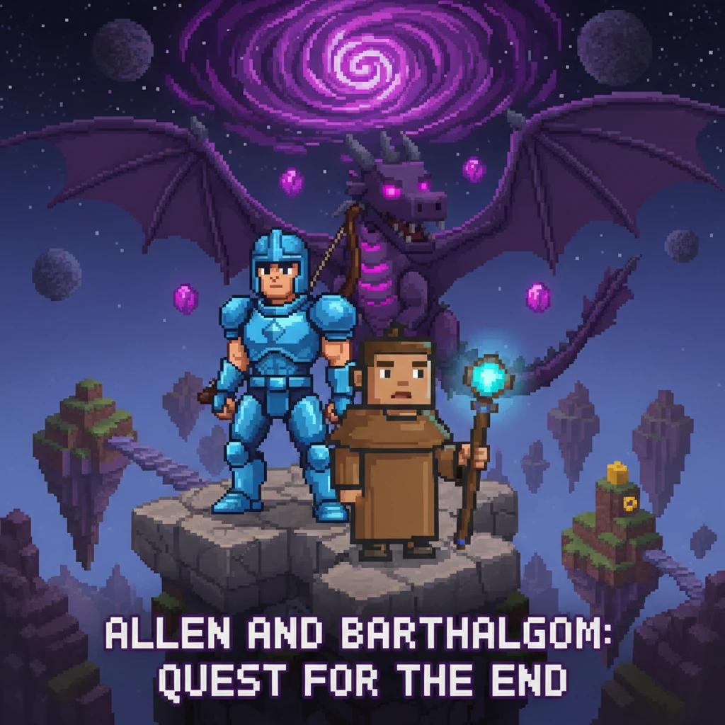 方块世界的奇幻旅程 - 冒险故事