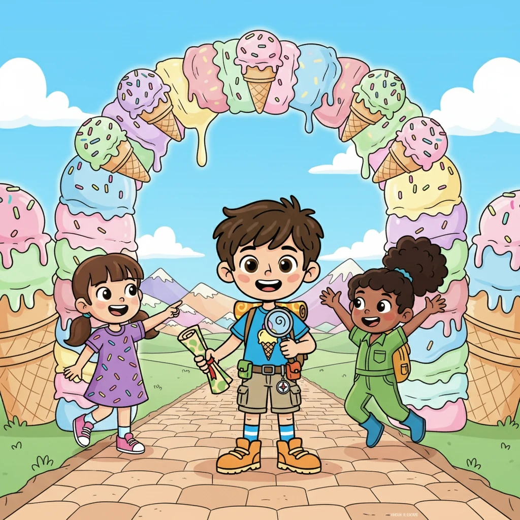 Petualangan Es Krim di Pulau Manis - adventure