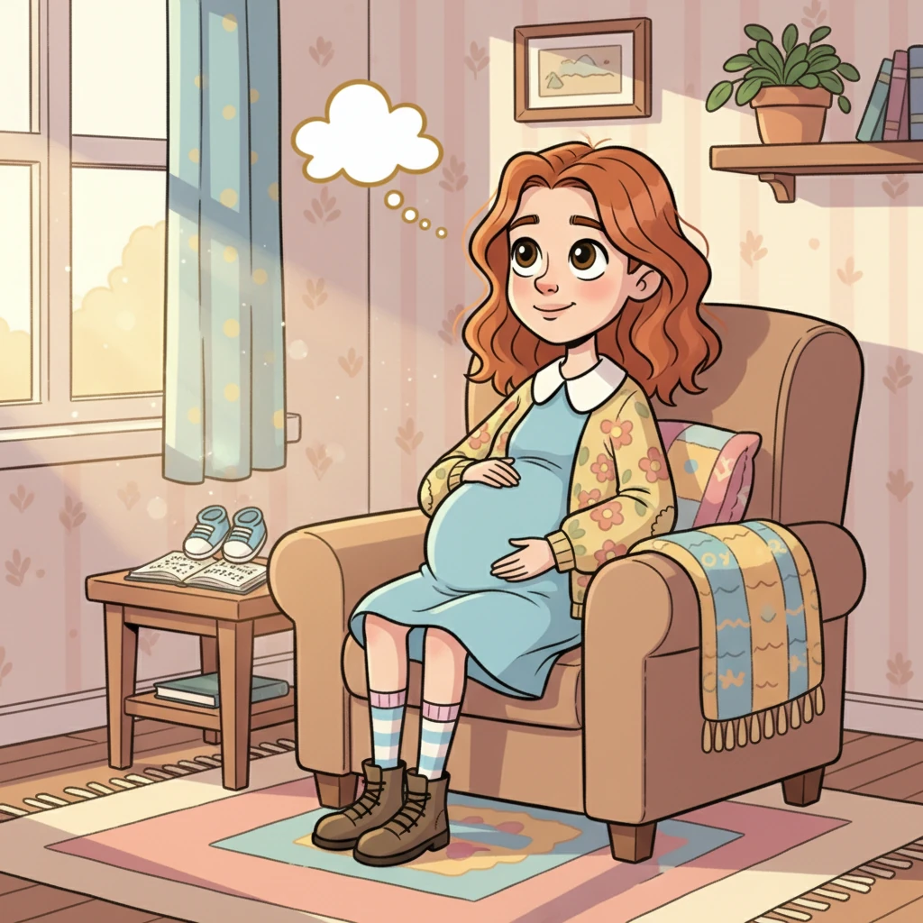 Despite Helen's chilly demeanor, Jo embraces her journey with quiet strength, often seen lovingly patting her growing belly. She spends her days dreaming of lullabies and tiny shoes, her determination shining brighter than any cloud. Her small apartment becomes a cozy haven of anticipation.