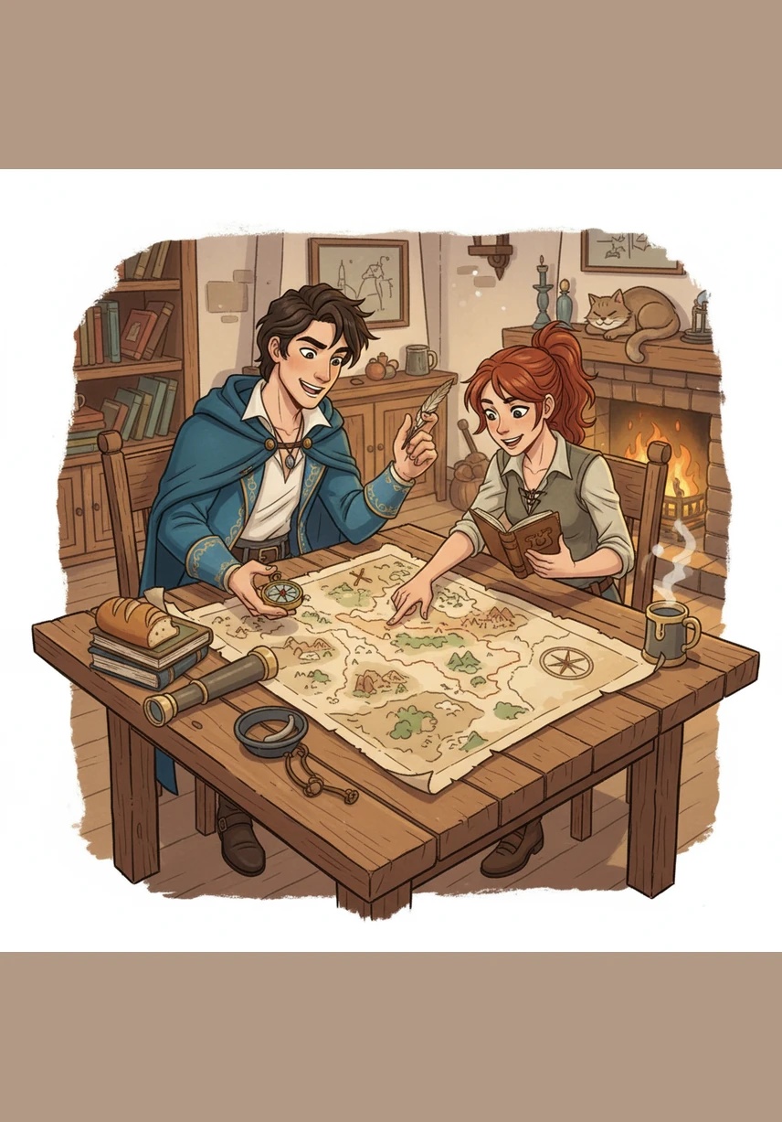 With a map spread across the table and eyes full of excitement, they began planning their grand adventure to Europe. The thought of exploring the ancient streets of Rome together kept them awake with joyful anticipation for weeks.