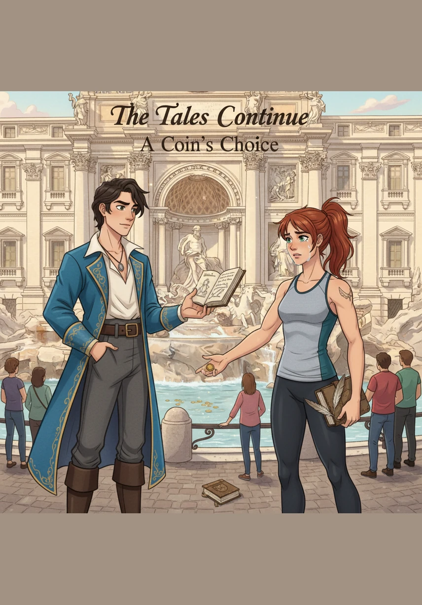 Standing before the Trevi Fountain, they closed their eyes and tossed a coin into the shimmering water together. They whispered a wish for a lifetime of more adventures, feeling the magic of the Eternal City sealing their promise.