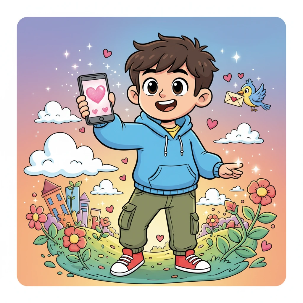 Leo's Sweet Message - Love stories