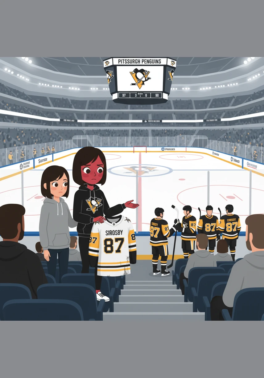 Maya sits in the front row of the PPG Paints Arena, her eyes locked on the ice as the Penguins take on the Sharks. In the middle of the warm-ups, Macklin glances toward the glass and offers a shy, charming smile that makes Maya’s heart skip a beat.