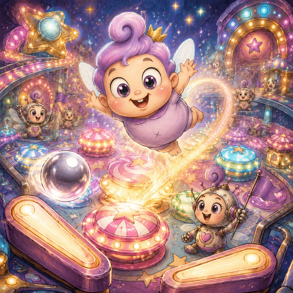 Poof's Pinball Adventure - fantasy