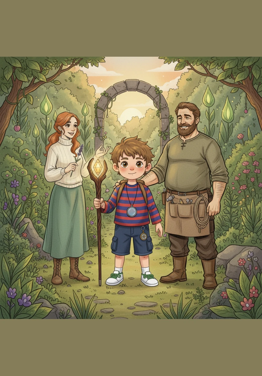 When Robert puts on his shiny firefighter helmet, he transforms from a little boy into the bravest future firefighter in the city. He stands proudly in the garden, ready to help anyone in need with his imaginary fire engine and a determined smile.