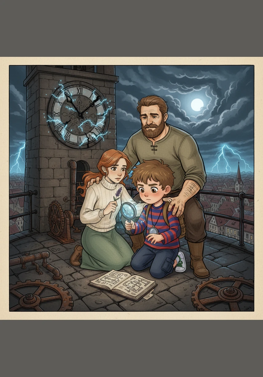 Robert loves visiting the famous Fire Tower in Kolozsvár, where he can look out over the city from high above. From the top, he watches the busy streets below and makes a silent promise to keep everyone safe and sound.