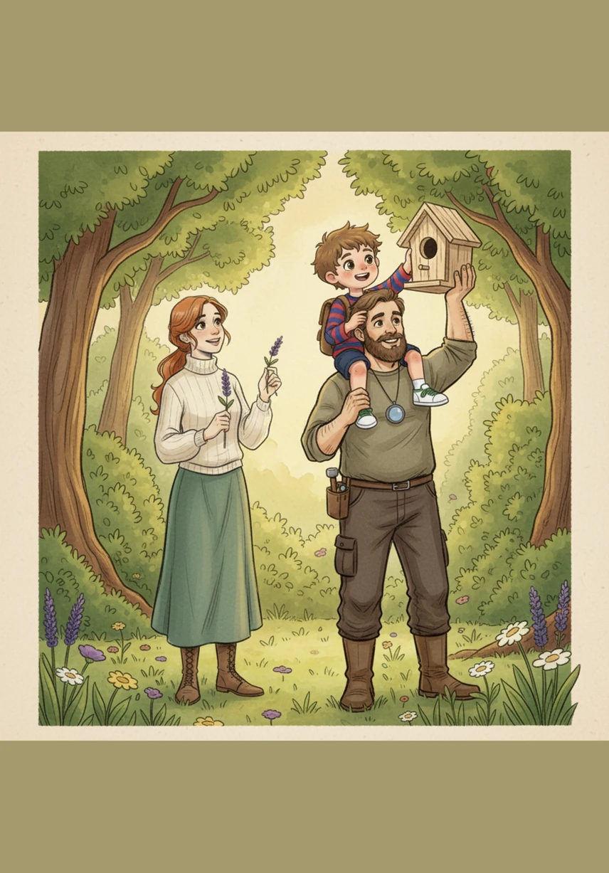 Robert shares a special bond with his best friend Viki, and together they have traveled to many wonderful places. They have explored the fields of checkered lilies and spent holidays together, baking gingerbread with flour on their noses.