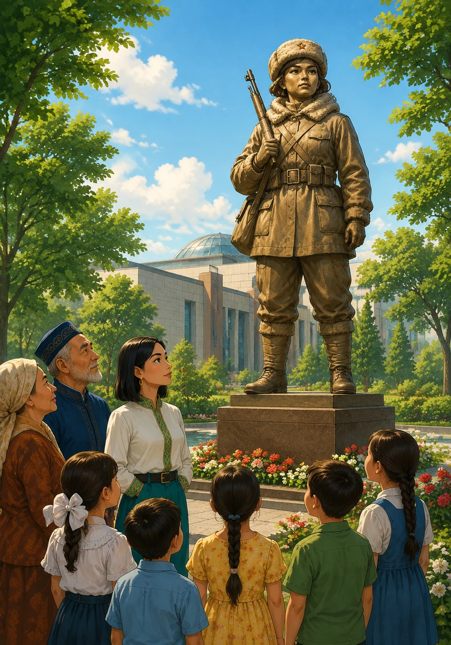As the pride of her native land, Aliya's hometown honors her memory with vibrant museums and green parks named in her honor. She remains a glowing example of how one individual's love for their country can echo through eternity.