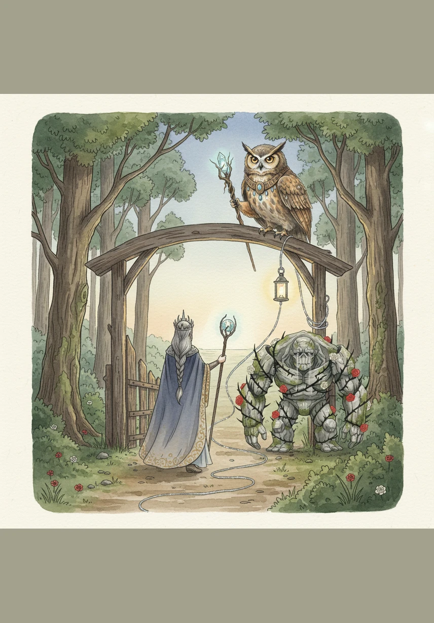 The Kingdom of Lethe is transformed into the Kingdom of Remembrance, a place where every scar is seen as a badge of survival. Elara hangs her lantern at the forest gate, leaving the silver thread behind for anyone who might lose their way again. She walks back toward the horizon, leaving a world that finally knows its own name.