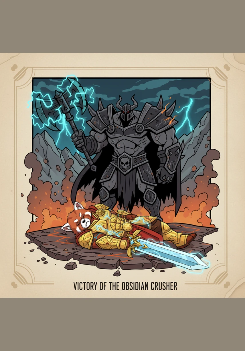 With a final decisive strike, Batyrbek defeats the warlord and shatters the dark crystal that fueled the enemy's malevolent power. He quickly moves to the dungeons to free the captive villagers, their weary faces lighting up with hope and tears of gratitude.